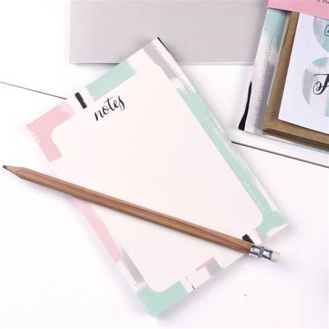 Personalised Stationery T Set Heart By Elle Jane Designs