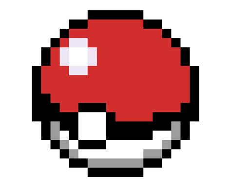 Pokemon Pokeball Pokemon Master Ball Pixel Art Transparent Png