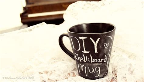 Diy Chalkboard Mug ~ Supplies Mug Preferably One That Is Already