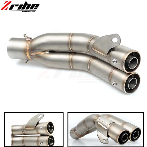 For Modified Exhaust Motorcycle Exhaust Pipe Stainless Steel Universal