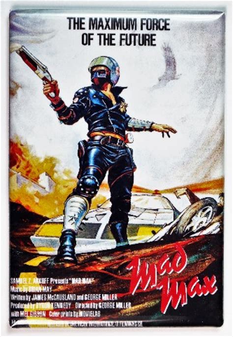 Maybe you would like to learn more about one of these? Mad Max Movie Poster FRIDGE MAGNET Mel Gibson Sci Fi Theater