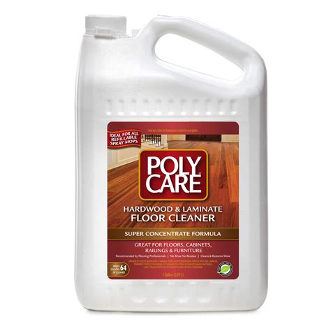 Polycare Fresh Scent Hardwood And Laminate Floor Cleaner Liquid 1 Gal