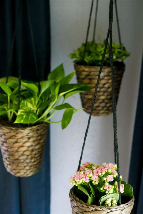Check out our hanging planter box indoor selection for the very best in unique or custom, handmade pieces from our planters & pots shops. DIY Indoor Hanging Planters // Love & Renovations