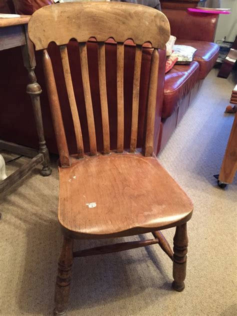Free shipping for many items! Old Solid Wooden Chair | My Antique Furniture Collection