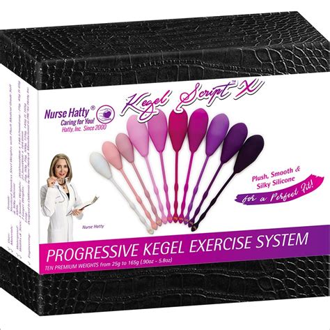 Nurse Hatty Kegel Exercise Weights Set Of Premium Silicone Vaginal Kegel Balls G G