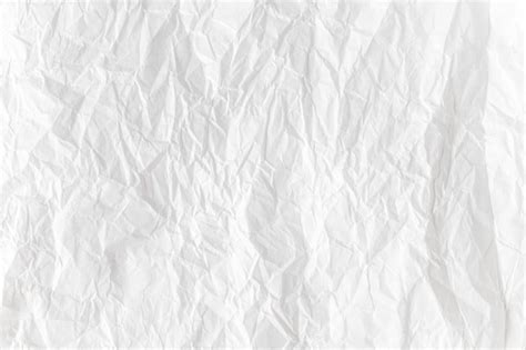 Fondo De Textura De Papel Arrugado Blanco Cerca Foto Premium
