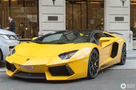 Lamborghini Aventador Lp700 4 Roadster 9 October 2016 Autogespot