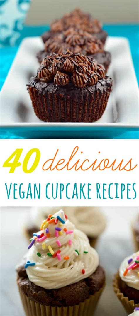 Plain chocolate cupcakes and vanilla cupcakes have evolved into creative, unique bites of cake in a range of flavors. 40 Delicious Vegan Cupcake Recipes. - The Pretty Bee