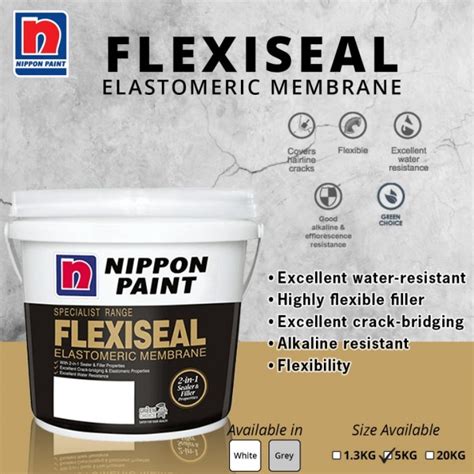 Nippon Paint Kg Flexiseal In Elastomeric Membrane Flexiseal Wall My Xxx Hot Girl