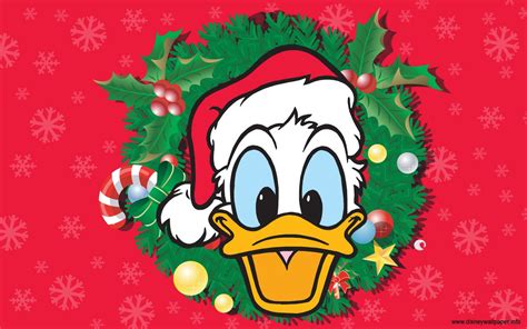 Donald Quacks Happy Holidays Donald Duck Christmas Christmas