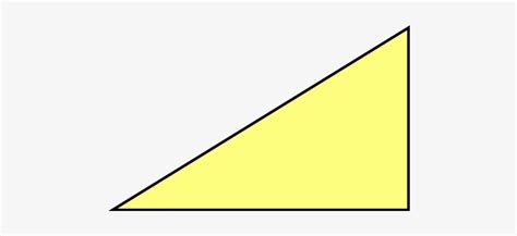 Right Angled Triangle Right Angle Triangle Black Png Transparent Png