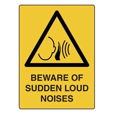 Beware Of Sudden Loud Noises Highway 1
