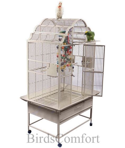 Hq Bird Cages Victorian With Cart Stand 22x17 By