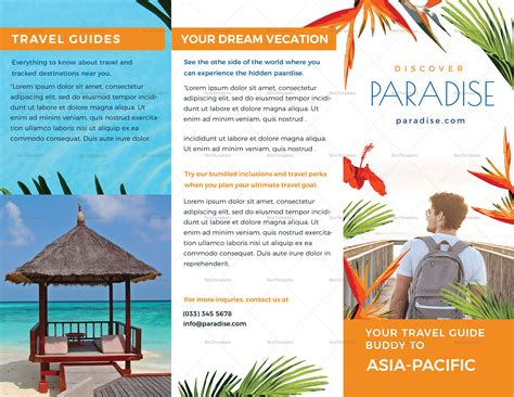 23 Example Of Travel Brochure Inspirasi Penting