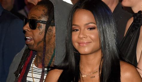 Lil Wayne Christina Milian Dhea Sodano Thanksgiving Drama Heats Up