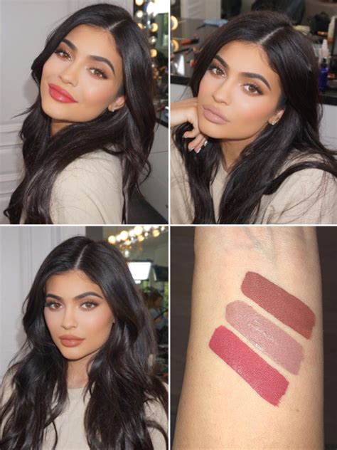 Kylie Jenners Three New Lip Kit Shades — Kristen Maliboo And Ginger