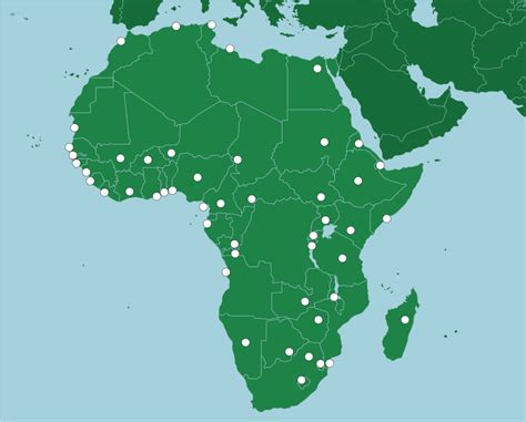 African Country Capitals Diagram Quizlet
