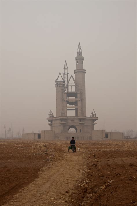 Abandoned Castle In Chinese Amusement Park Pics