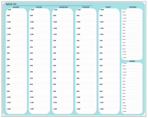 45 Daily Planner With Time Slots Ufreeonline Template
