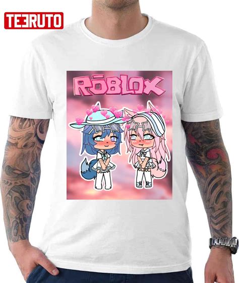 Aesthetic Roblox Girl Pink Unisex T Shirt Teeruto