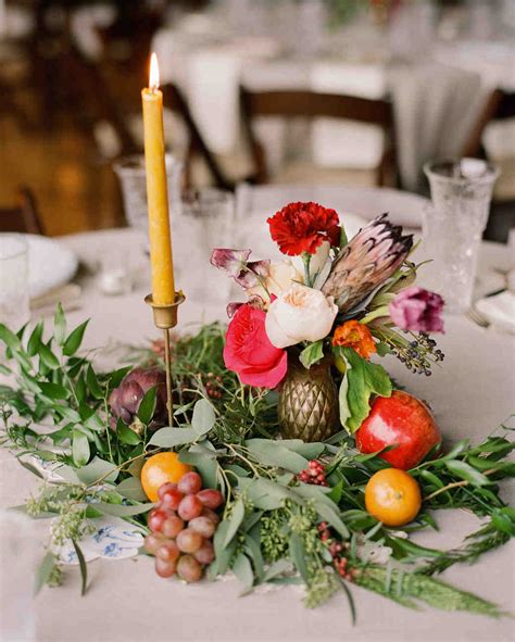 26 Wedding Centerpieces Bursting With Fruits And Vegetables Martha