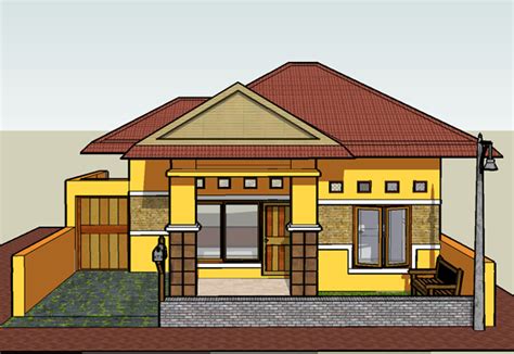Model rumah sederhana tapi indah. Desain Rumah Sederhana Dengan Biaya Murah Tapi Mewah ...