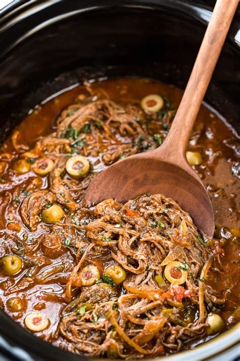 This Slow Cooker Ropa Vieja Is Comforting Rich And An Absolute Breeze