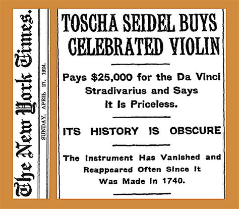 File19240427 Toscha Seidel Buys Da Vinci Stradivarius Violin 25000