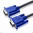HD15 15Pin VGA Male To 50FT 15M Cable For TV Computer Monitor Blue 
