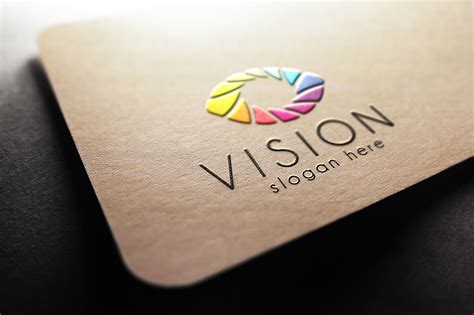 Vision Logo ロゴデザイン デザイン ロゴ