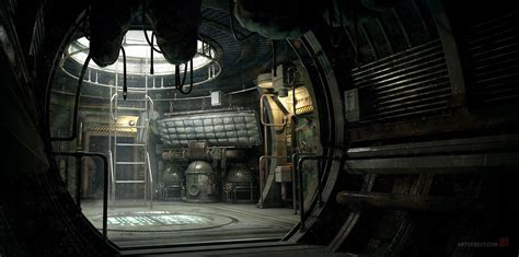 Artstation Dead Space 3 Interior Beat Reichenbach Spaceship Interior