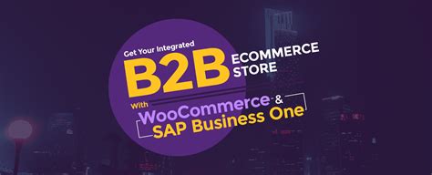 Integrated B2b Ecommerce With Woocommerce And Sap Business One