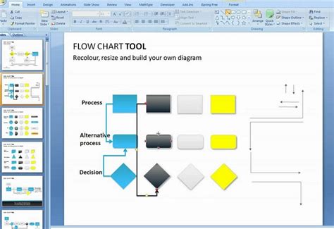 Powerpoint Flowchart How To Create A Flowchart In Powerpoint Kulturaupice