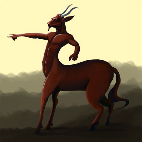 Horned Centaur • KDJouineau Art