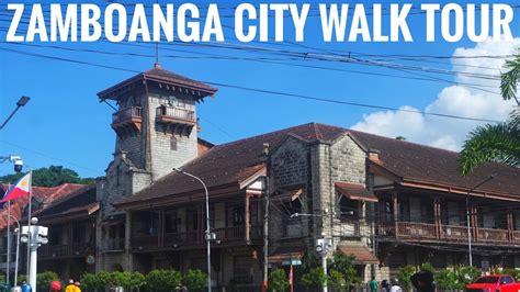 Zamboanga City Walk Tour Youtube