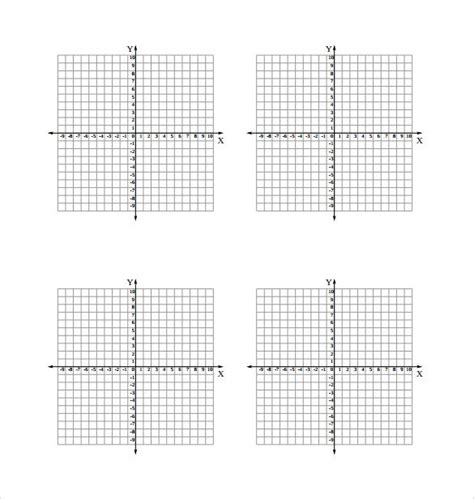 Graph Paper Printable Pdf With Numbers Printable Graph Paper Graph