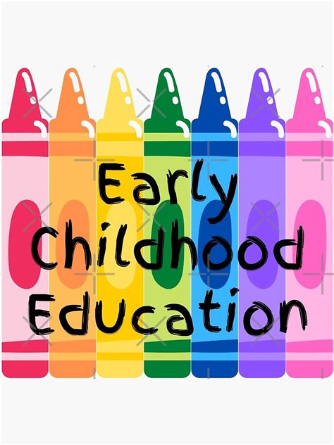 Early Childhood Education Sticker For Sale By Sieeeeerra Redbubble