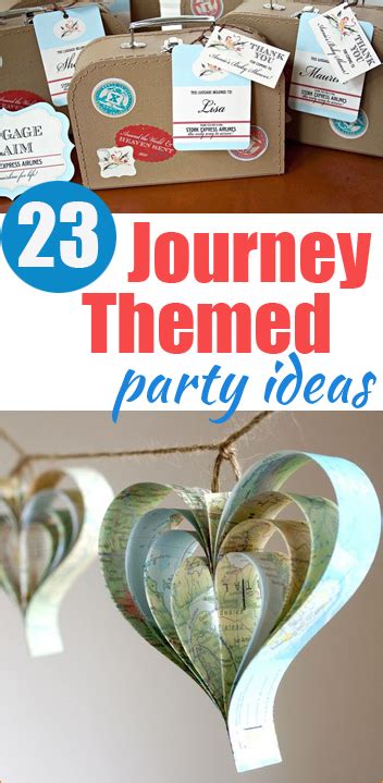 Traveljourney Themed Bridal Shower Ideas Paiges Party