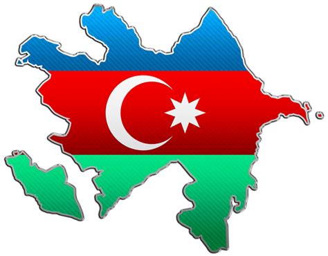 The national flag of azerbaijan consists of three horizontal stripes, the upper one is blue, the middle one is red, and the bottom one is green. Azerbaijan Flag PNG Transparent Image | PNG Arts
