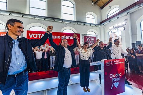 Mitin De Pedro S Nchez En Puertollano La Tribuna De Ciudad Real