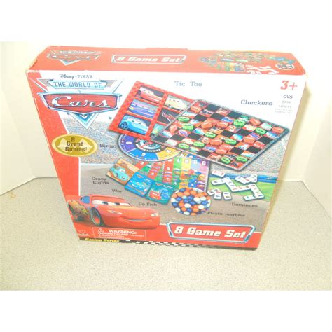 The World Of Cars 8 Game Set