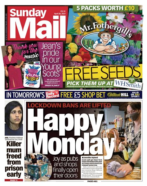 Sunday Mail Newspaper Get Your Digital Subscription