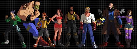 Streets Of Rage Characters Group By Rickrichards On Deviantart