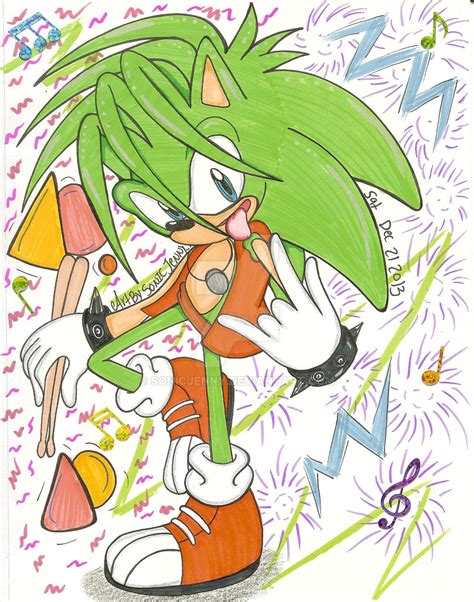 Manic The Hedgehog By Sonicjenny On Deviantart