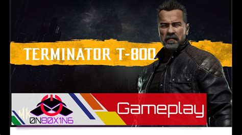 Terminator T 800 Gameplay Mk11 Con Fatalities Brutality Final Español