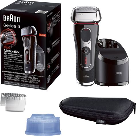 Braun Series 5 5090cc Electric Shaver With Cleaning Stand Braun Shavers