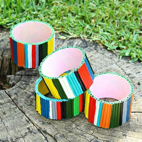 Recycled Magazine Bracelets · How To Make A Recycled