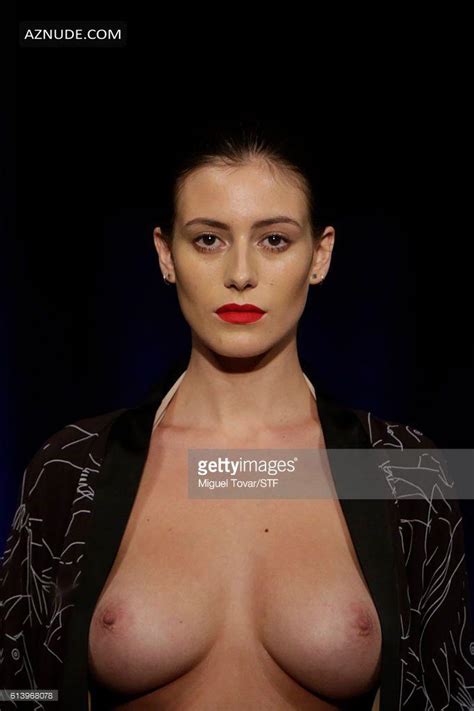 Alejandra Guilmant Sexy Boobs At The Mercedes Benz Fashion Week In Mexico Aznude