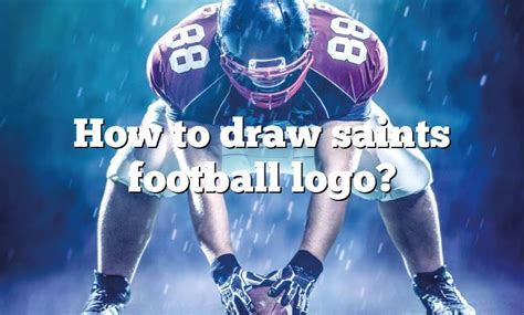 How To Draw Saints Football Logo Dna Of Sports