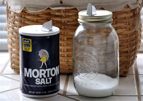 Maybe My Favorite Idea From Pinterest Pinners Salt Container Top Re